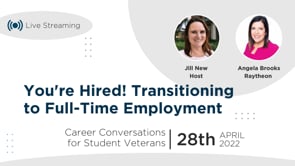 You're Hired! Transitioning to Full-Time Employment