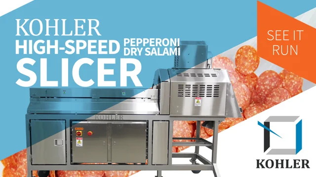 Industrial Pepperoni and Salami Slicer