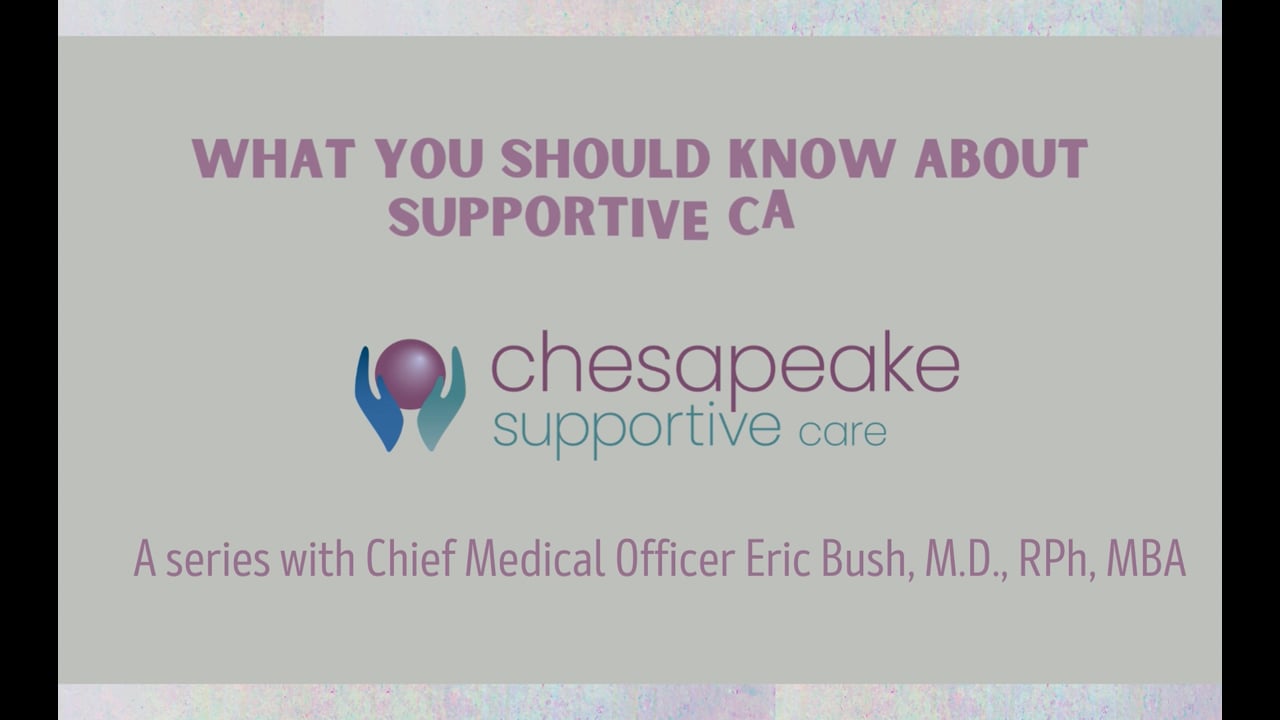 Five Things About Supportive Care