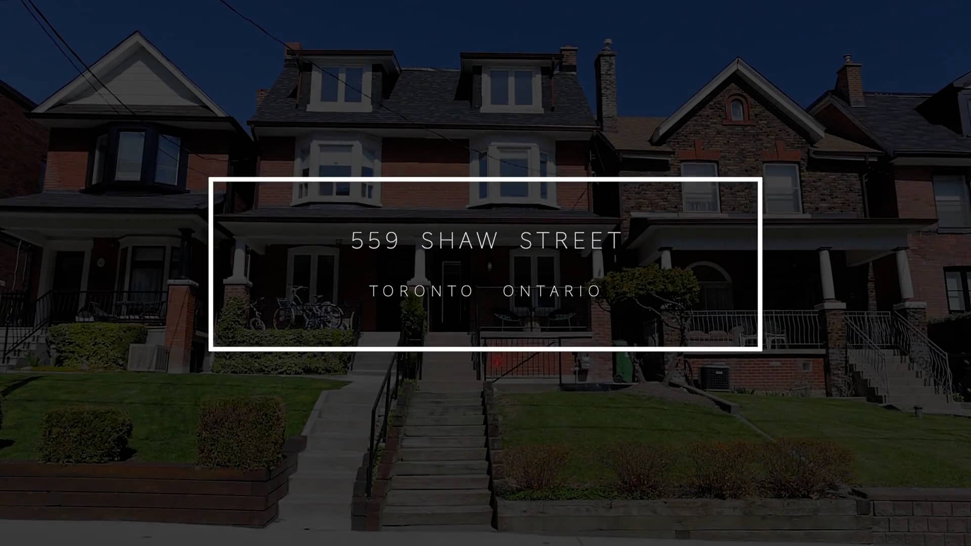 559 Shaw St Toronto Ontario on Vimeo