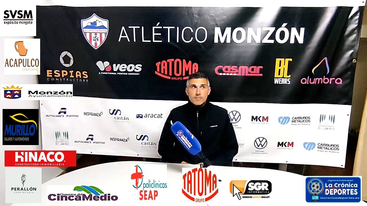 LA PREVIA / Monzón - Caspe / J 34 / Cristian Abad (Entrenador At Monzón) 3ª División