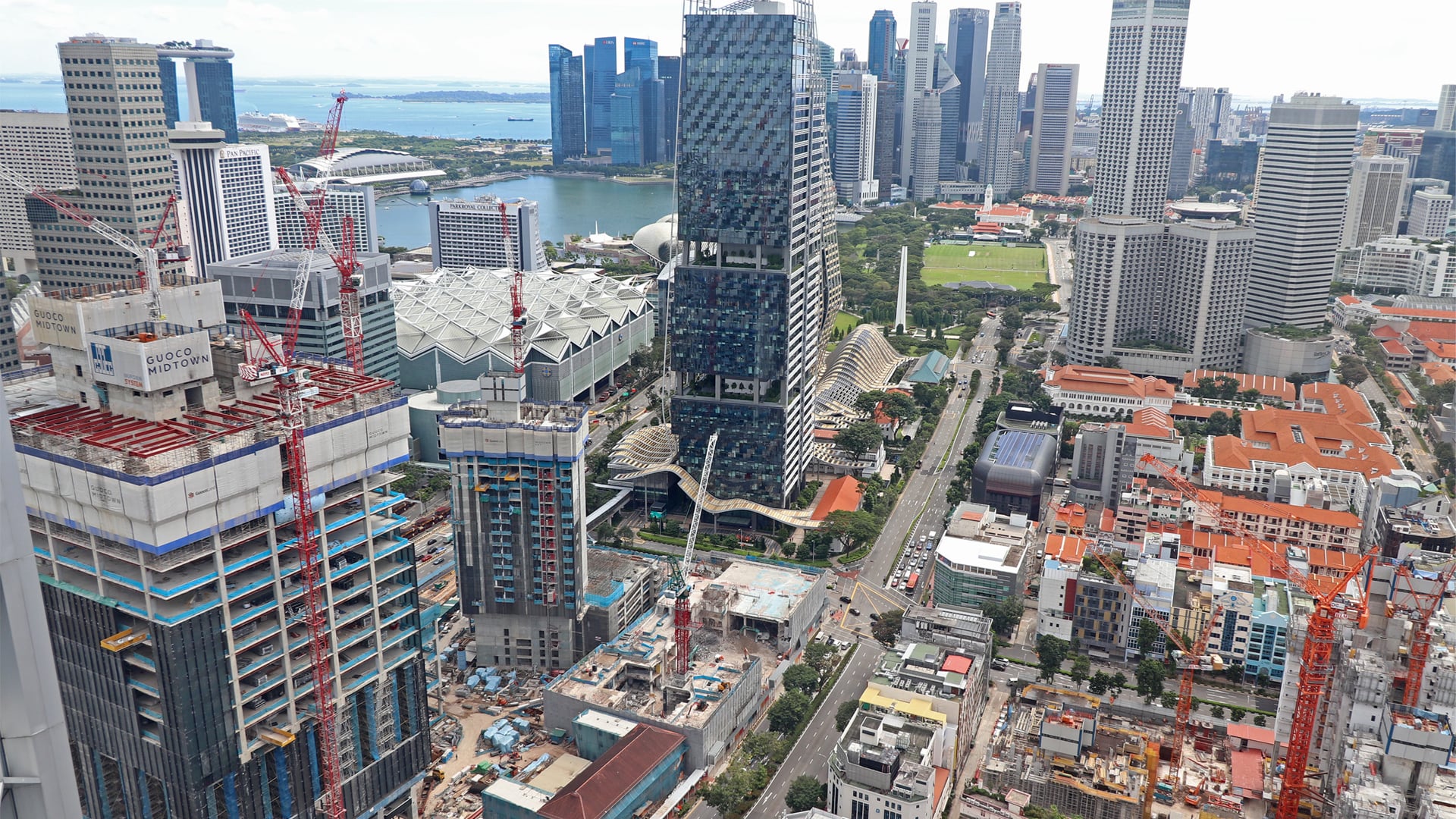 Shaw Towers Demolition Time-lapse Singapore