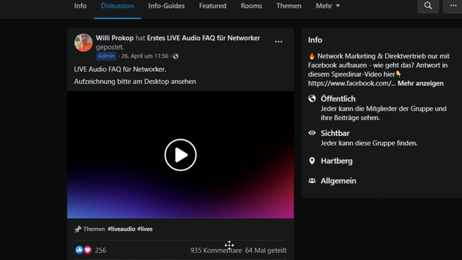 Soll ich mein Profil bei Insta auch "MLM-Firma-frei" machen?