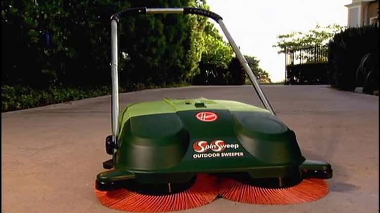 hoover outdoor spin sweeper