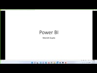 Introduction to Power BI and Data tools