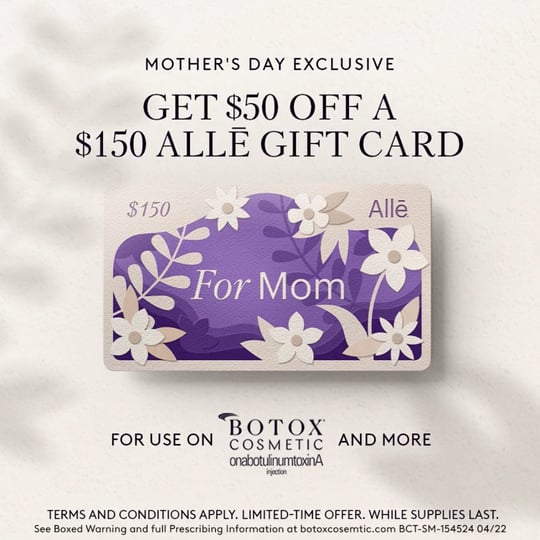 BOTOX® Cosmetic - Mother's Day Gift Card – Announcement Offer Social ...