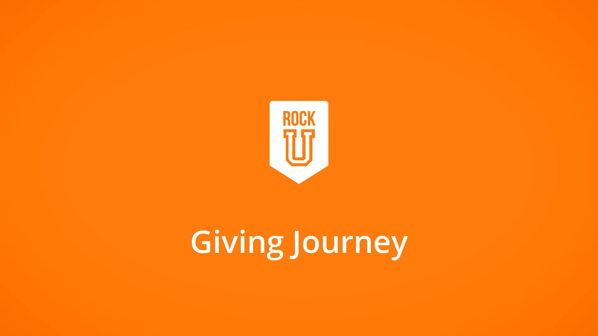 Giving Journey
