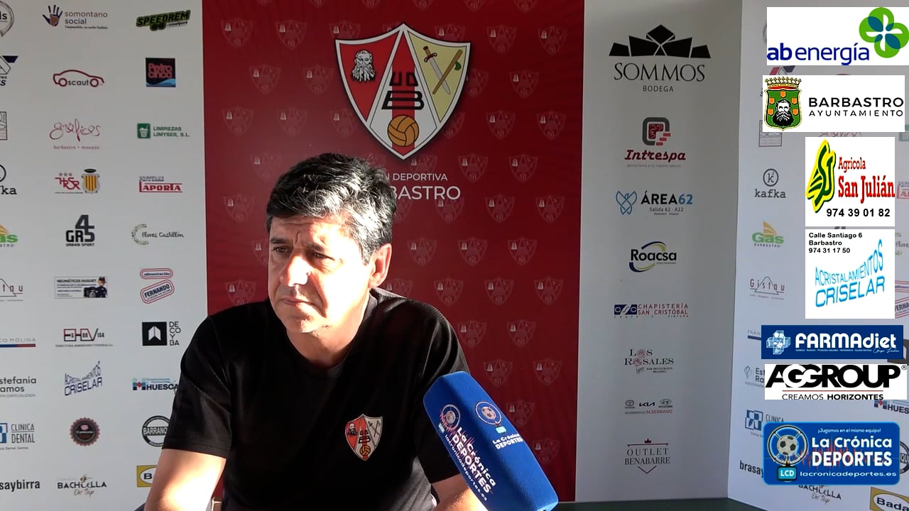 LA PREVIA / UD Barbastro - CD Binéfar / JOSETE (Entrenador Barbastro) Jornada 34 / 3ª División