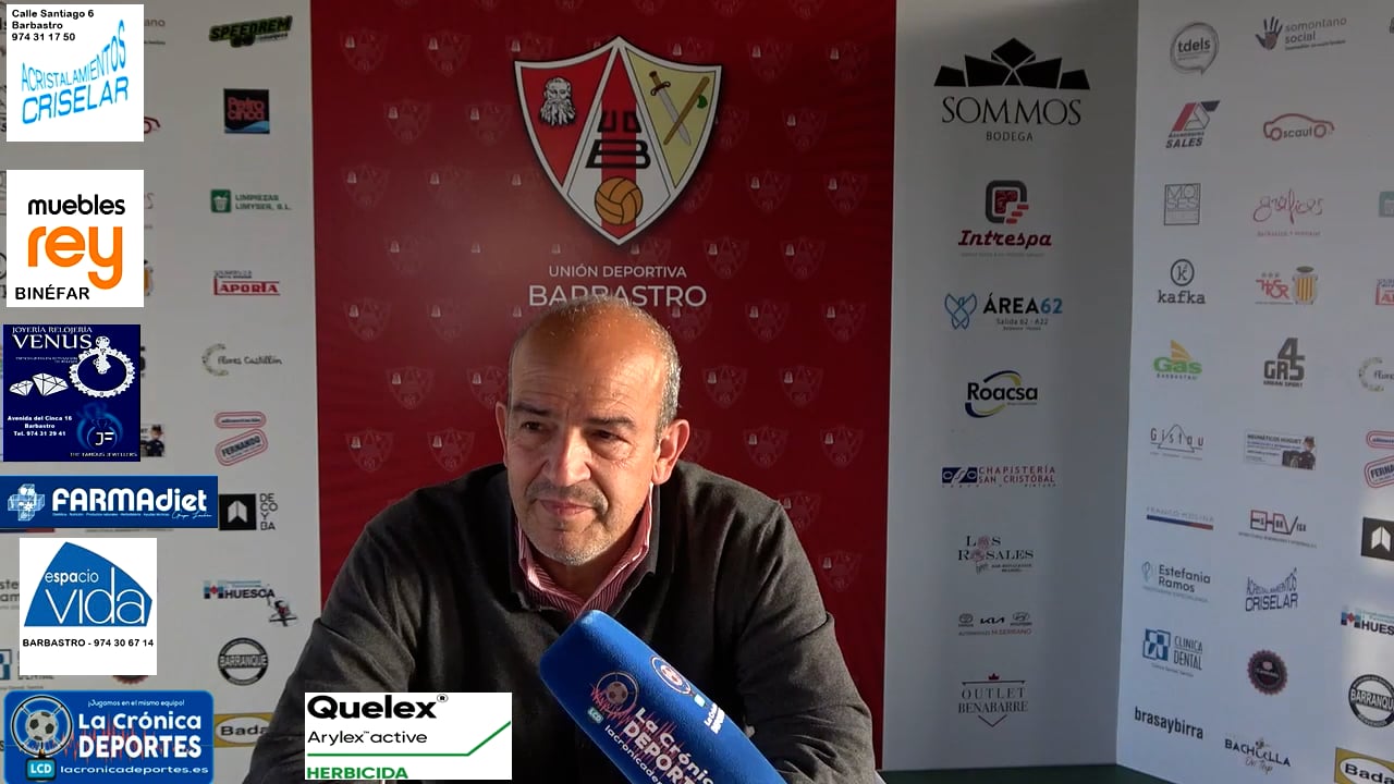 LA PREVIA / UD Barbastro - CD Binéfar / RAFA TORRES (Presidente Barbastro) Jornada 34 / 3ª División