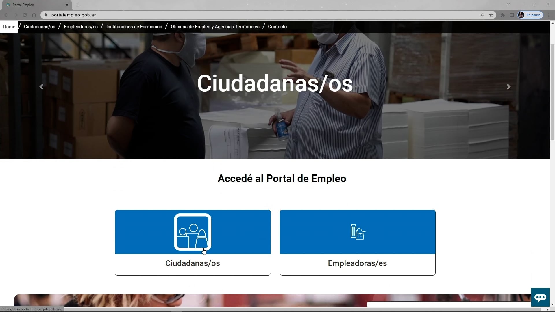 Programas de Empleo
