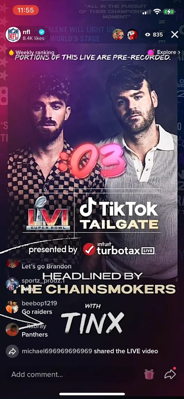 STN Partners with the NFL and TikTok to Produce a TikTok Tailgate Livestream  Ahead of Super Bowl LVI - STN Digital