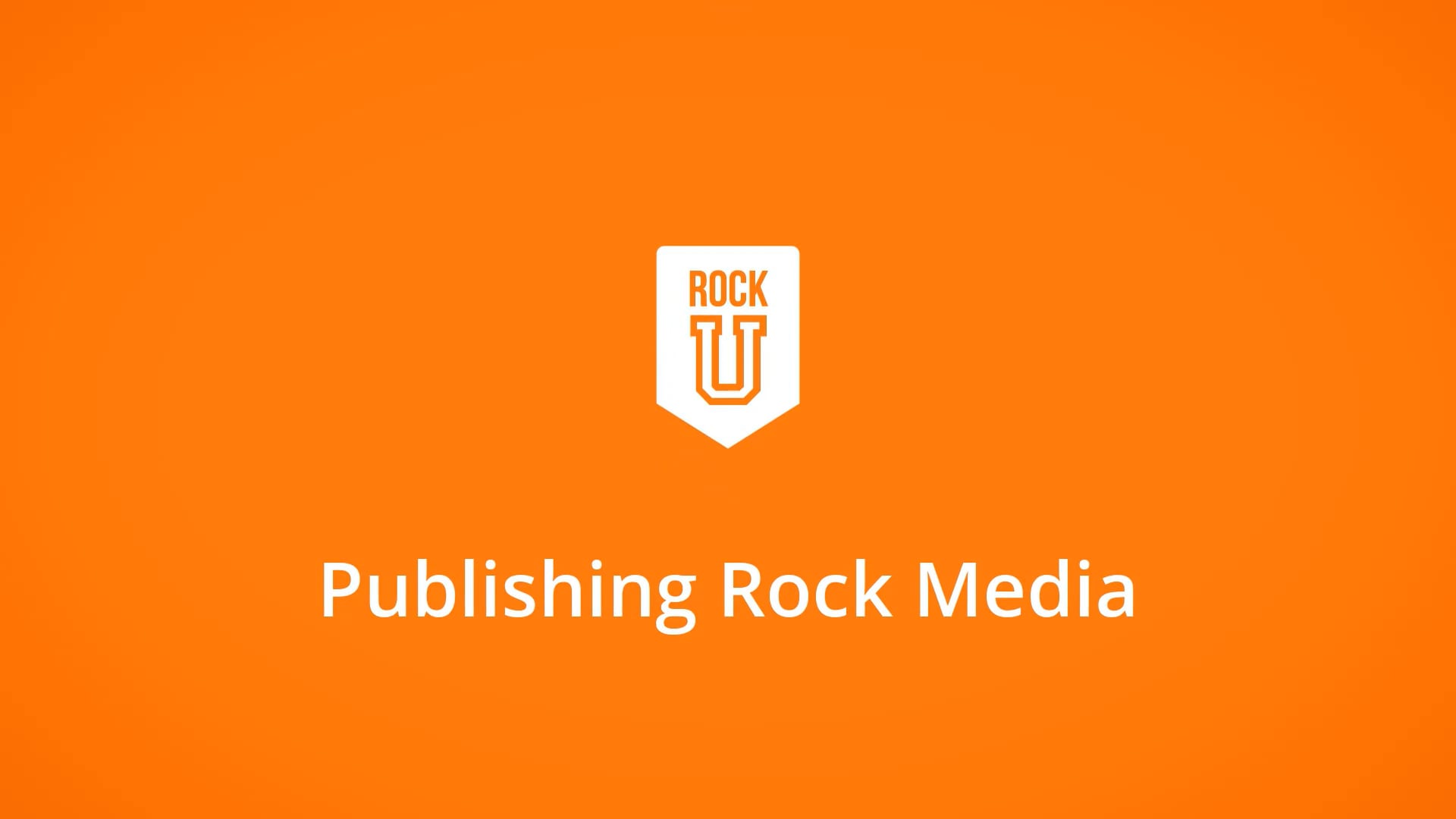 Publishing Rock Media