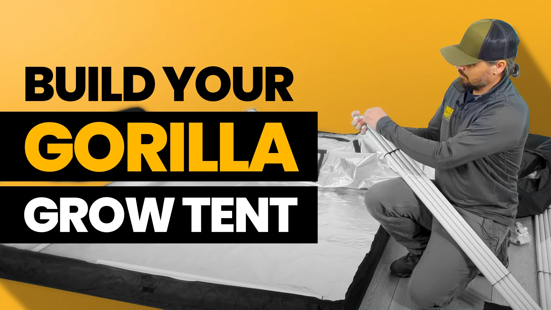 How to Assemble a 5x5 Gorilla Grow Tent on Vimeo