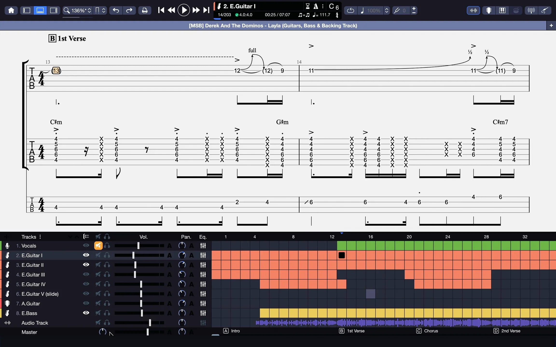 Focus Mode Guitar Pro 8