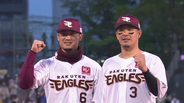 イーグルス・西川遥輝選手・浅村栄斗選手ヒーローインタビュー 4月30日 東北楽天ゴールデンイーグルス 対 福岡ソフトバンクホークス