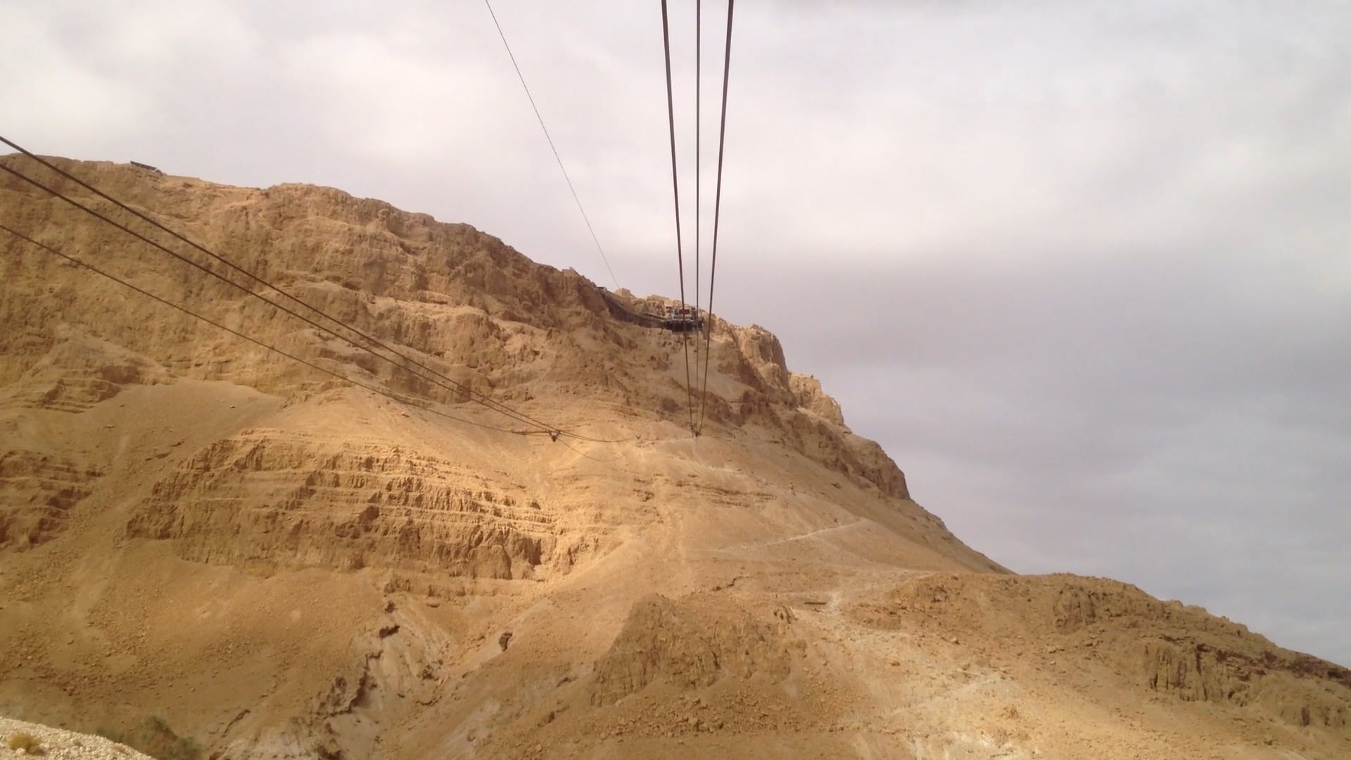 Cable Car Ride to Masada