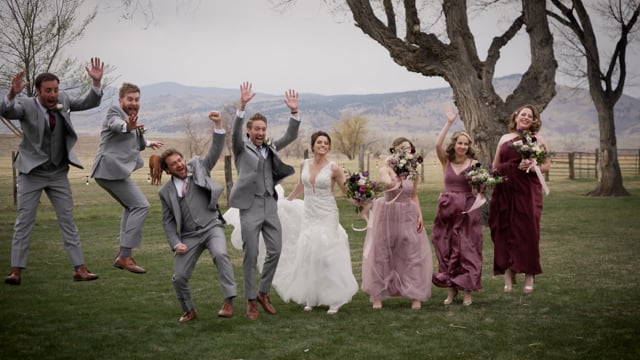 Jessica + Breton Wedding Highlights - Shupe Ranch Boulder CO_041622