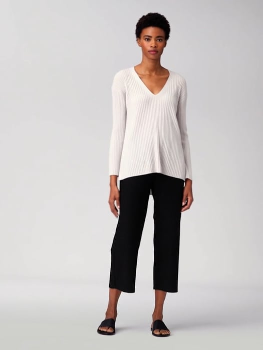 Eileen Fisher Women's Black Washable Stretch Crepe Pants Size XS