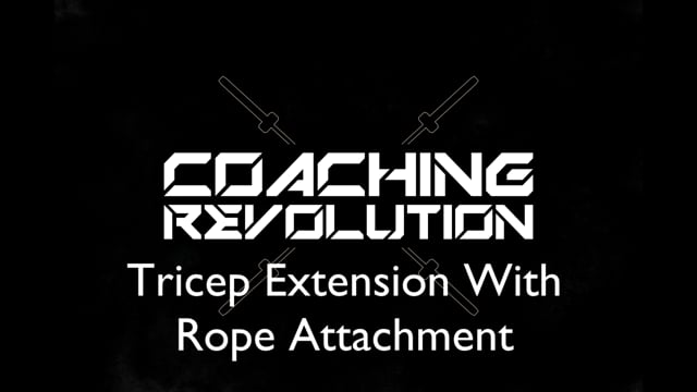 Tricep Extension With Rope Attachment.mp4