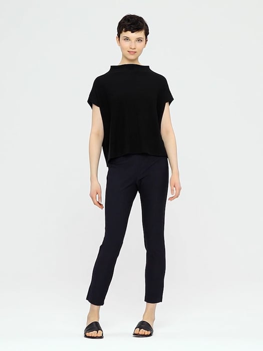 Eileen fisher system washable best sale stretch crepe slim pant