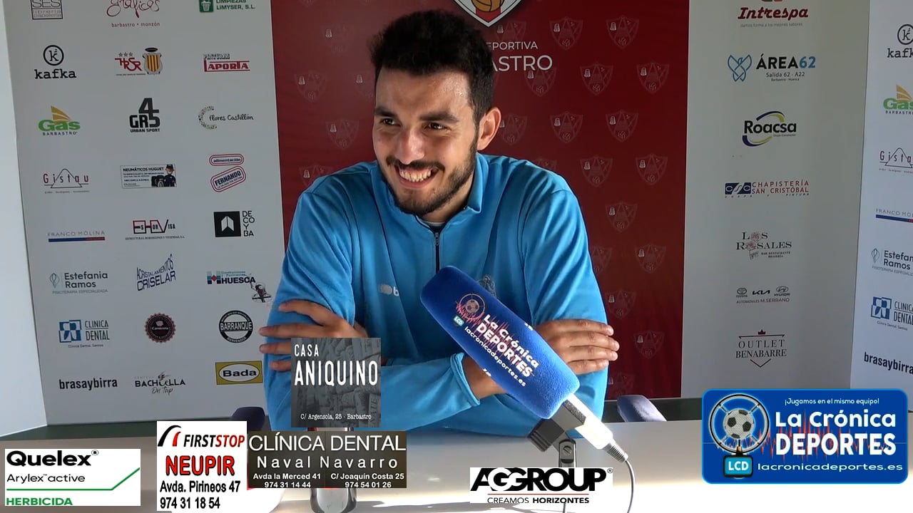 AMINE (Jugador Binéfar) UD Barbastro 1-0 CD Binéfar / Jornada 34 / 3ª División "Ahora nos queda lo mejor, el play off"