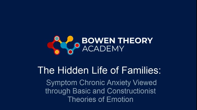 Chronic Anxiety Viewed Though Basic and Contructionist Theories of Emotion