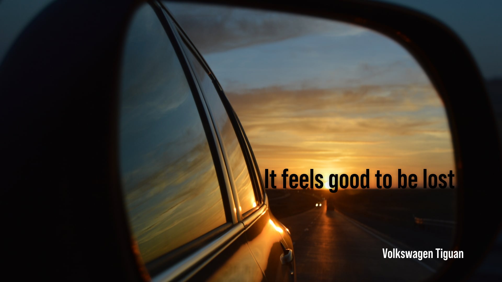 It feels good to be lost - VW