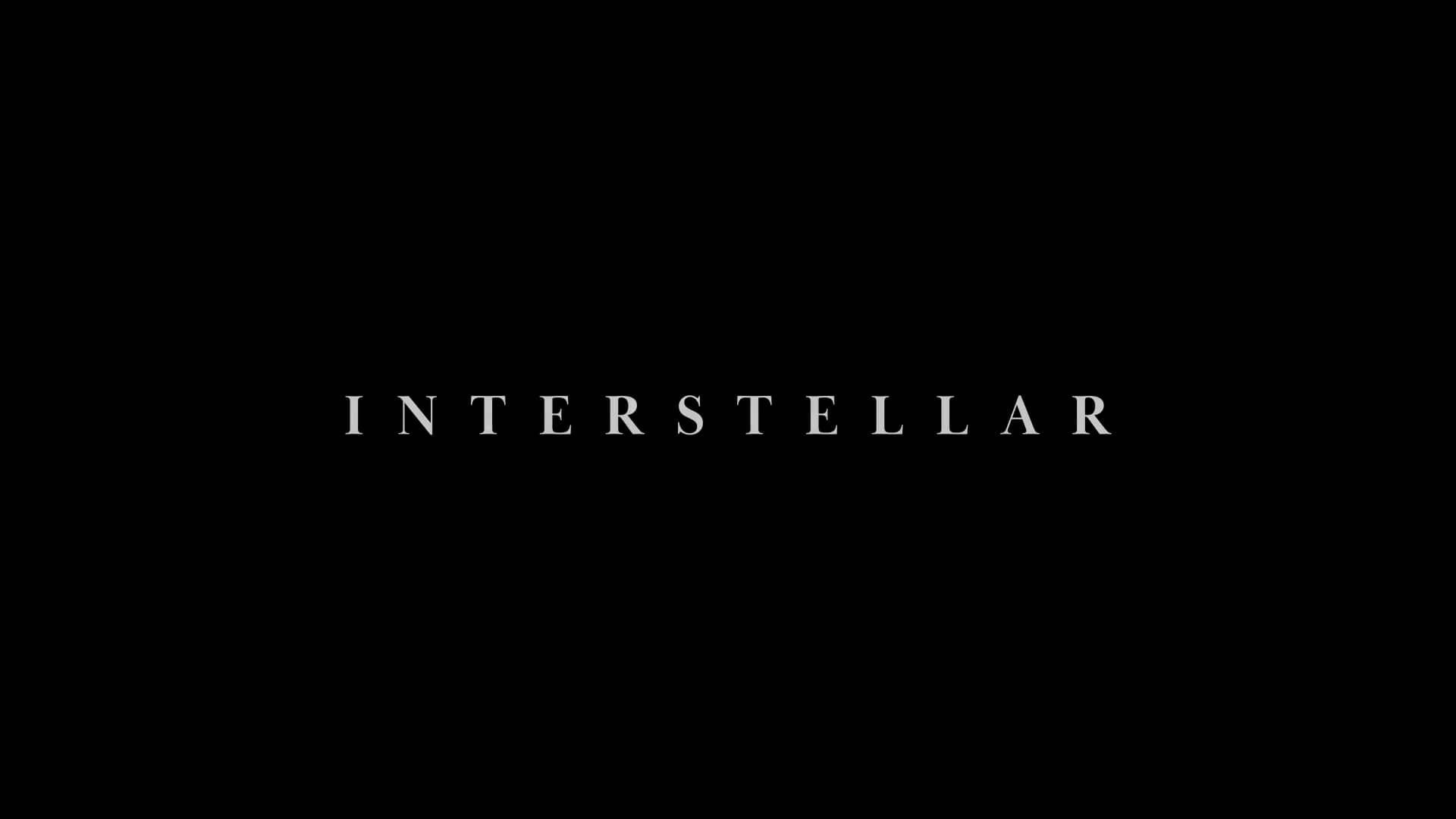 Interstellar Poem Video on Vimeo