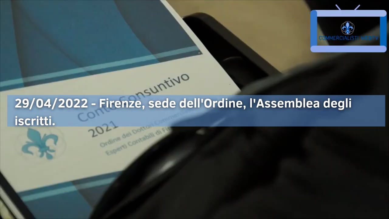 Firenze, 29 Aprile 2022, l' assemblea degli iscritti dell'Ordine di Firenze..mp4