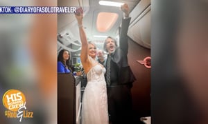 Married On A Plane!