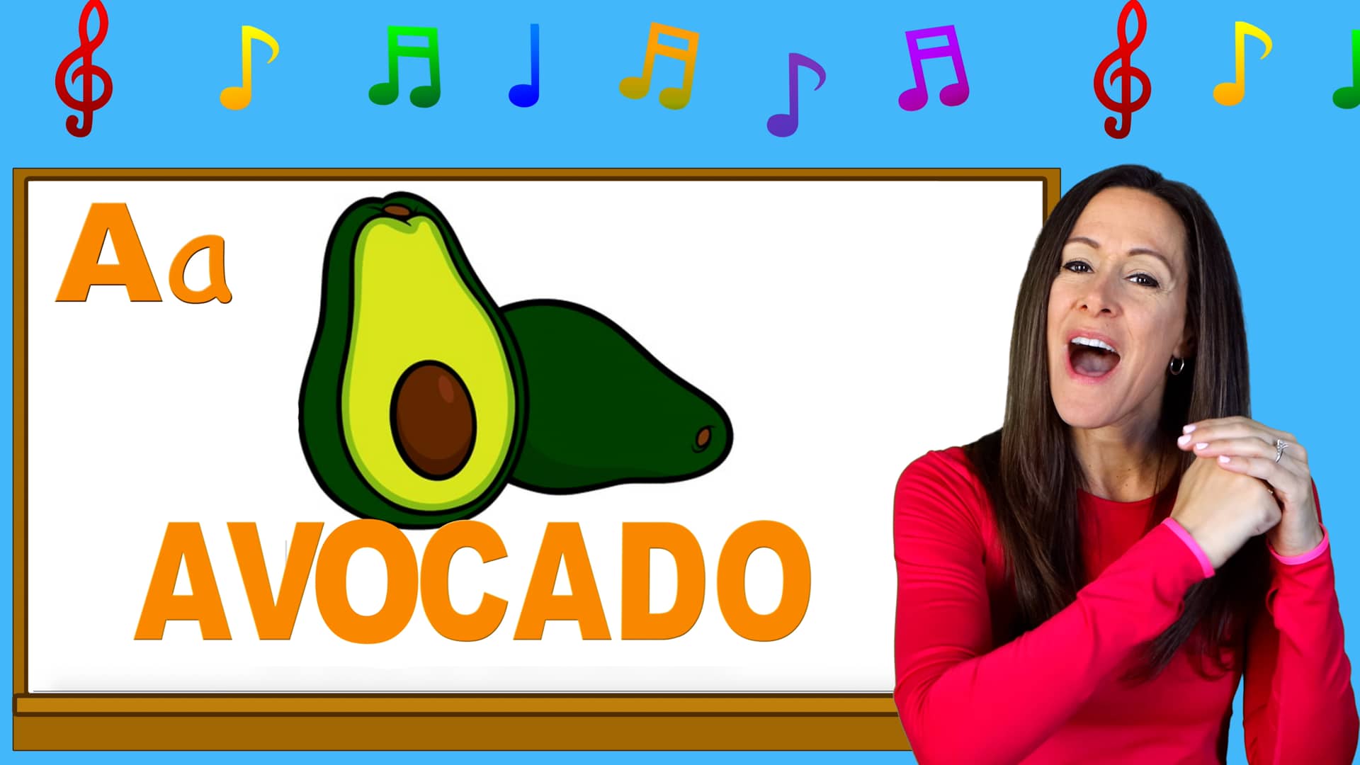 Phonics alphabet song letter A Miss Patty Sign Language for Babies ...