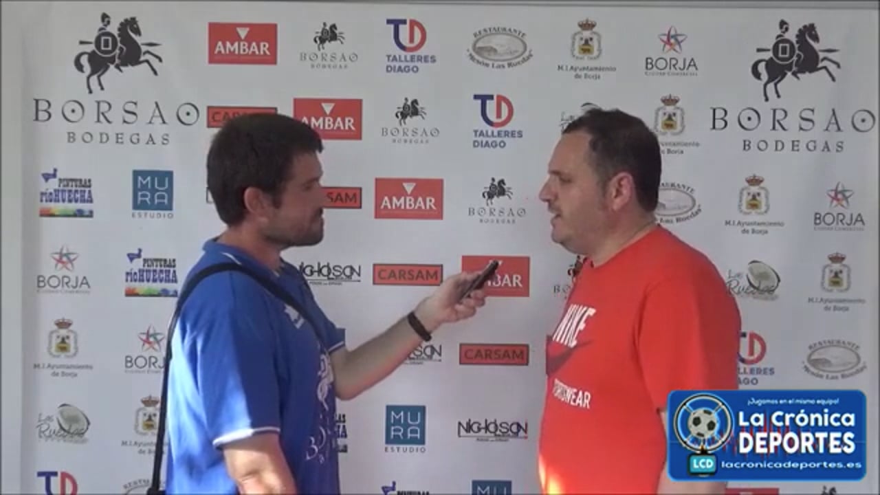 JUAN GONZÁLEZ (Entrenador Épila) SD Borja 0-1 CF Épila / Jornada 34 / 3ª División