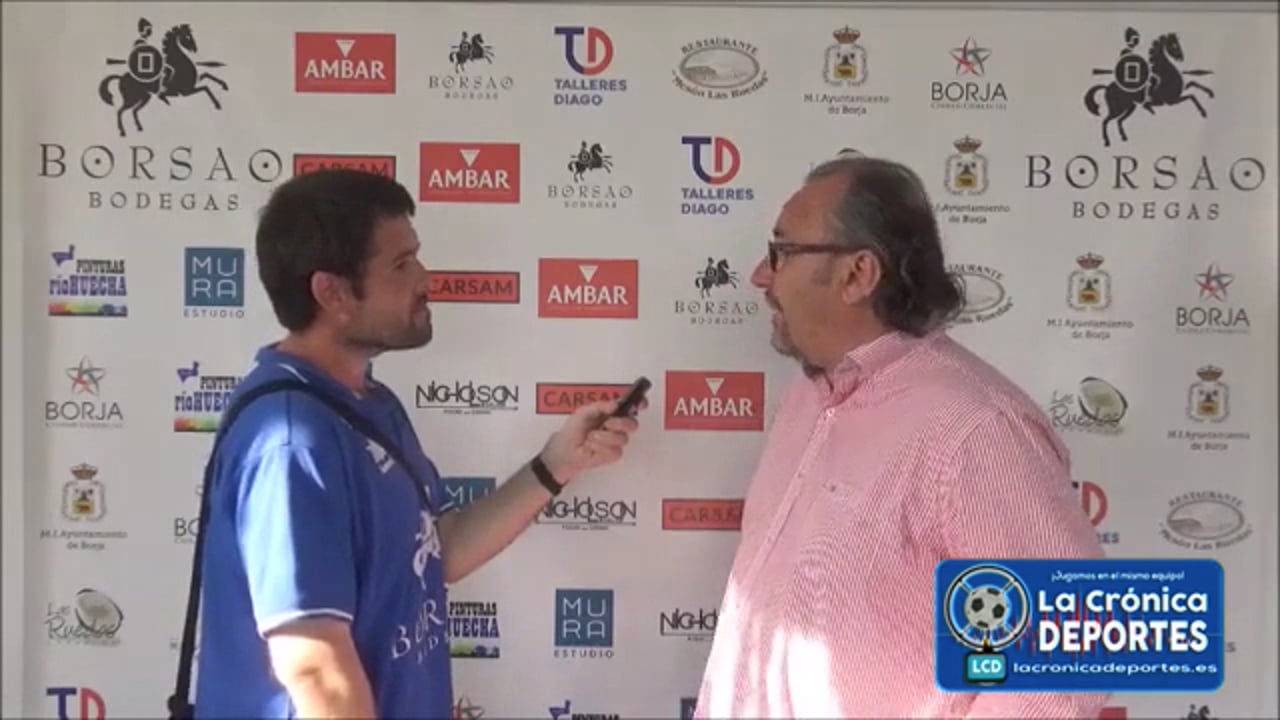 ÓSCAR TIBERIO (Entrenador Borja) SD Borja 0-1 CF Épila / Jornada 34 / 3ª División