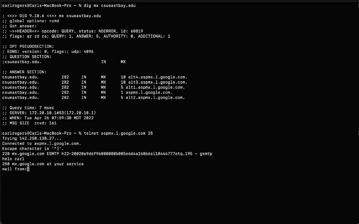 Gmail SMTP relay attack demo on Vimeo