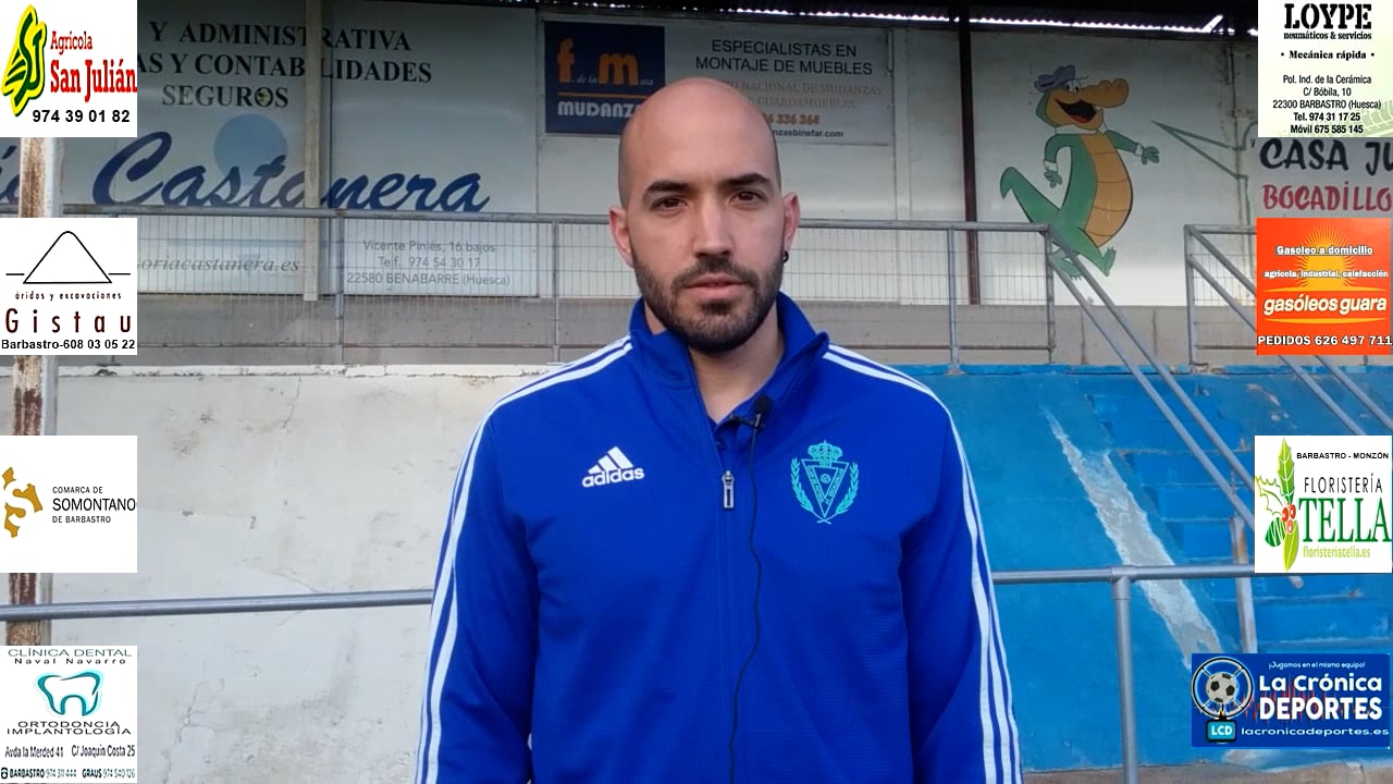 CRISTIAN TABERNERO (2º Entrenador At. Escalerillas) CDJ Tamarite 3-0 At. Escalerillas / Jornada 30 / Preferente - Gr 1