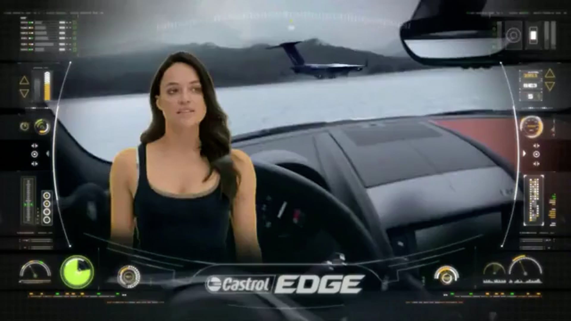 Castrol EDGE TV Commercial, 'Titanium Ice' Featuring Michelle Rodriguez - iSpottv