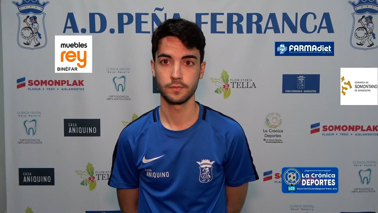 JAVI ARROYOS (Jugador Ferranca) P. Ferranca Tella 3-0 P. Oscenses / Jornada 30 / Preferente - Gr 1