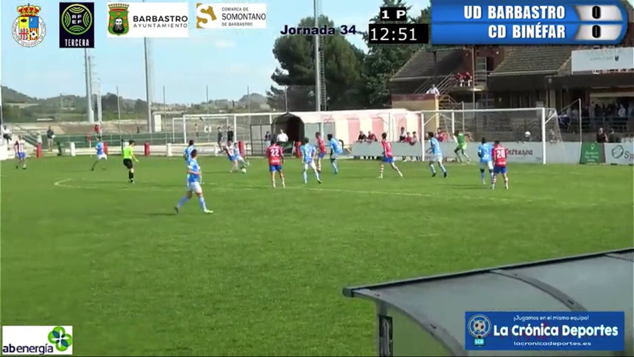 ASÍ NARRÁBAMOS EL GOL QUE LE DA LA PERMANECÍA A LA UD BARBASTRO EN LA CATEGORÍA (En el Último Partido de una Temporada 2021-20222, muy Complicada)