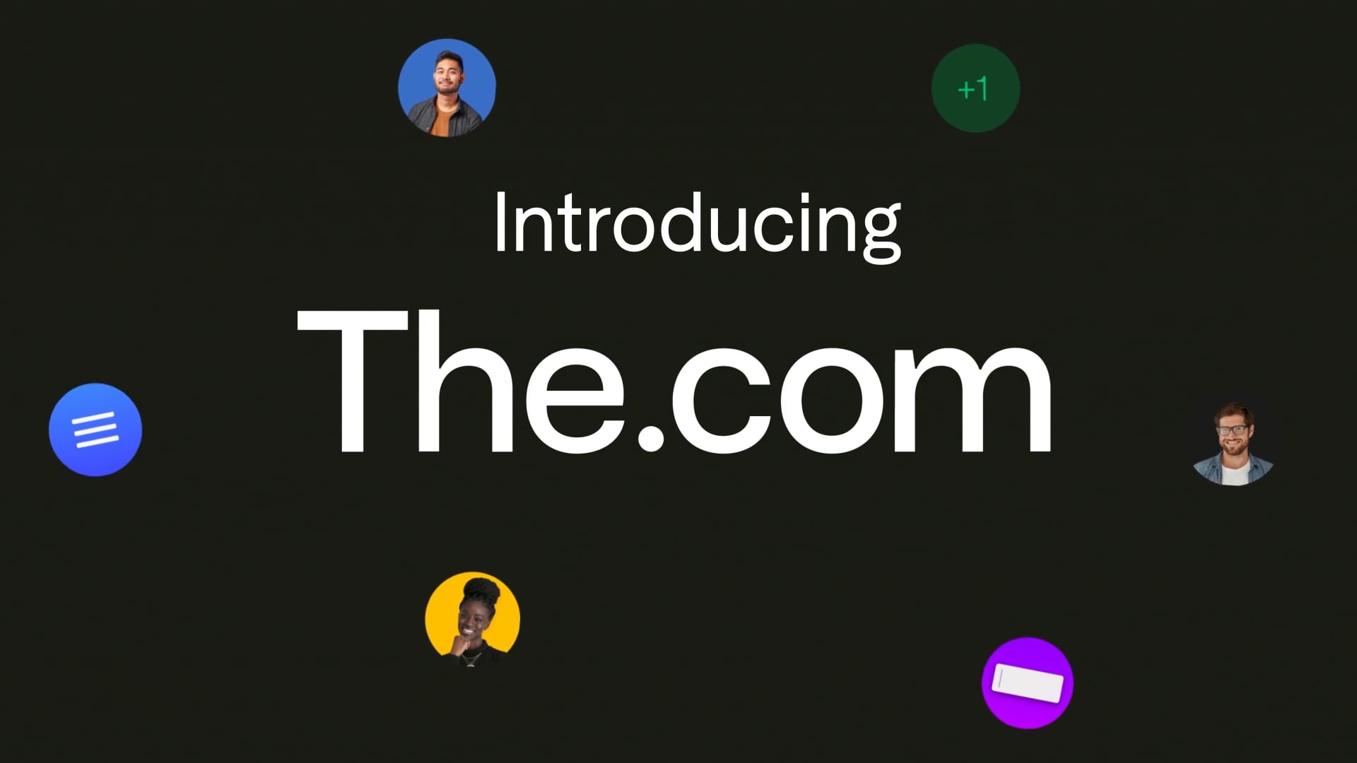 The.com Launch GIF