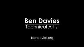 Vimeo video thumbnail for Graduate Reel (Ben Davies)