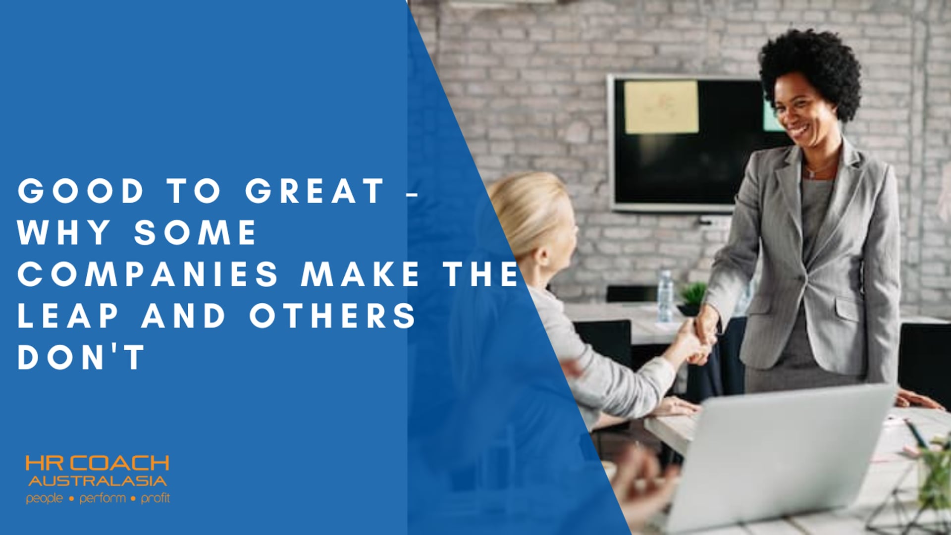 Good to Great - Why Some Companies Make the Leap and Others Don't