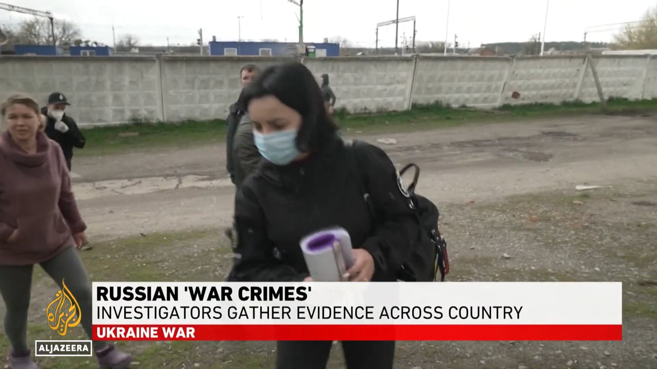 War in Ukraine - Bucha 26th April 2022 - The War Crimes Investigators