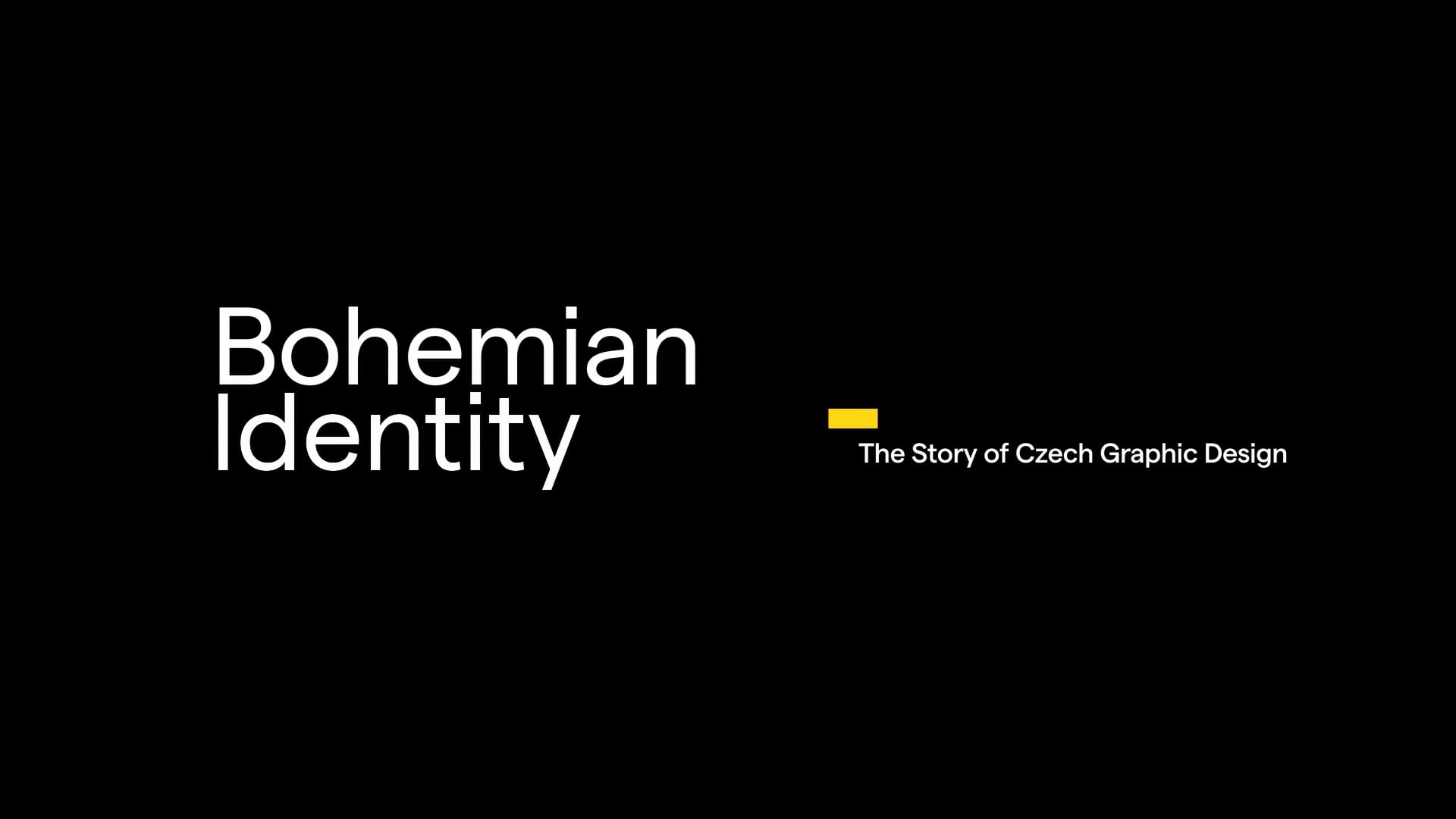 Bohemian Identity – teaser