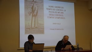 Conferència sobre la Pesta del segle XVII