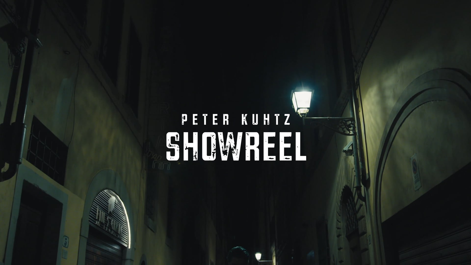 Showreel - Peter Kuhtz