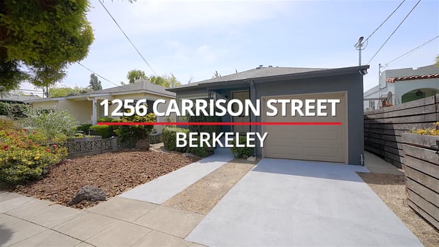 1256 Carrison Street, Berkeley - Presented by: Bill and Eli Fletcher