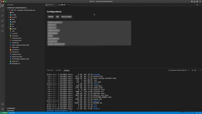 Umgebungskontext setzen