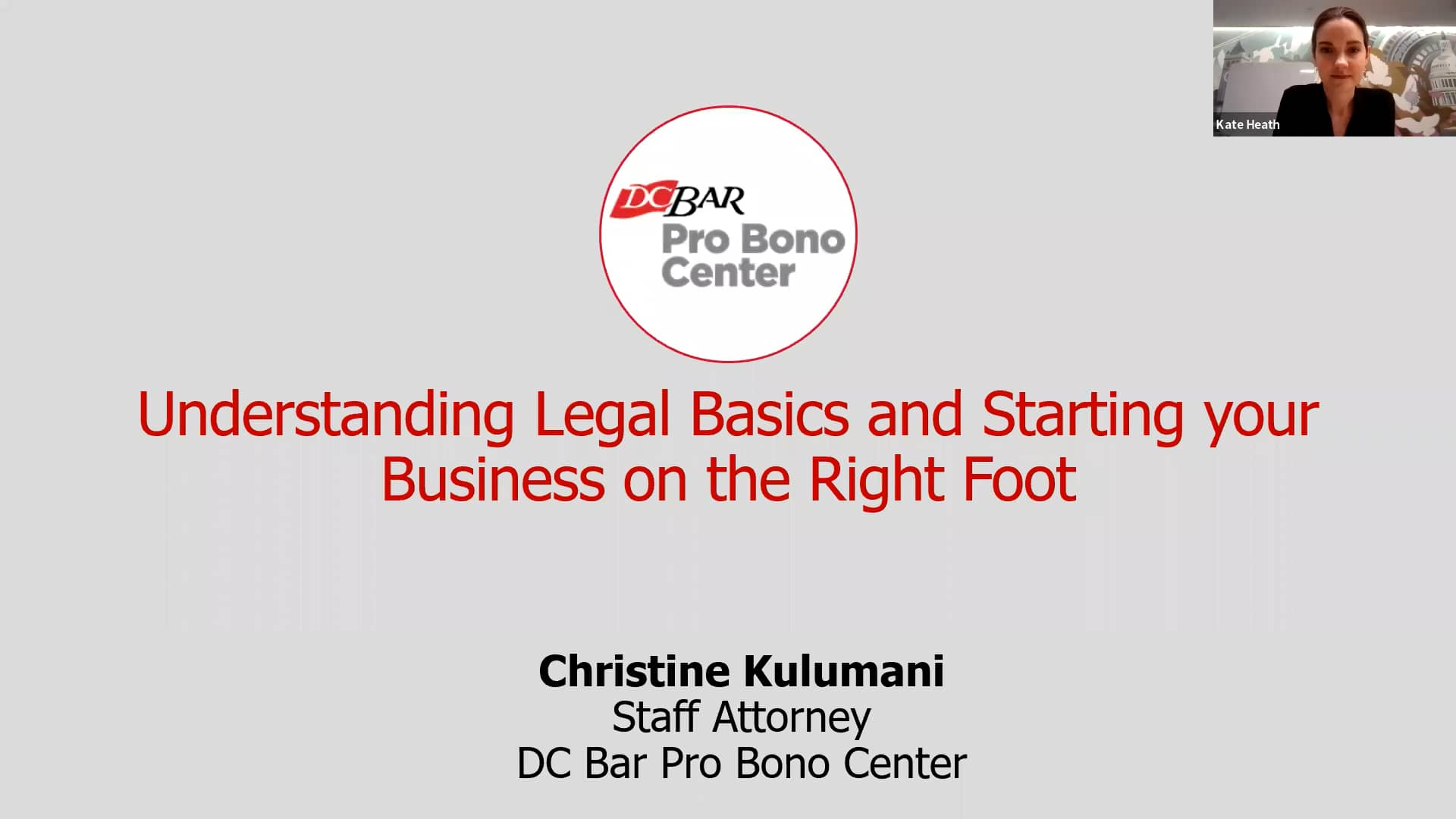 Innovation & Governance NVC 2022 D.C. Bar Pro Bono Center on