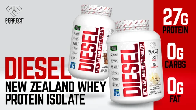 Perfect Sports Diesel New Zealand Whey Isolate *Exclusive Size!* 