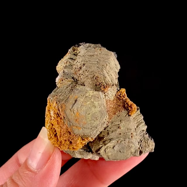 Pyrite or Marcasite pseudomorph after Pyrrhotite (ex Reynolds and Robertson Collections)